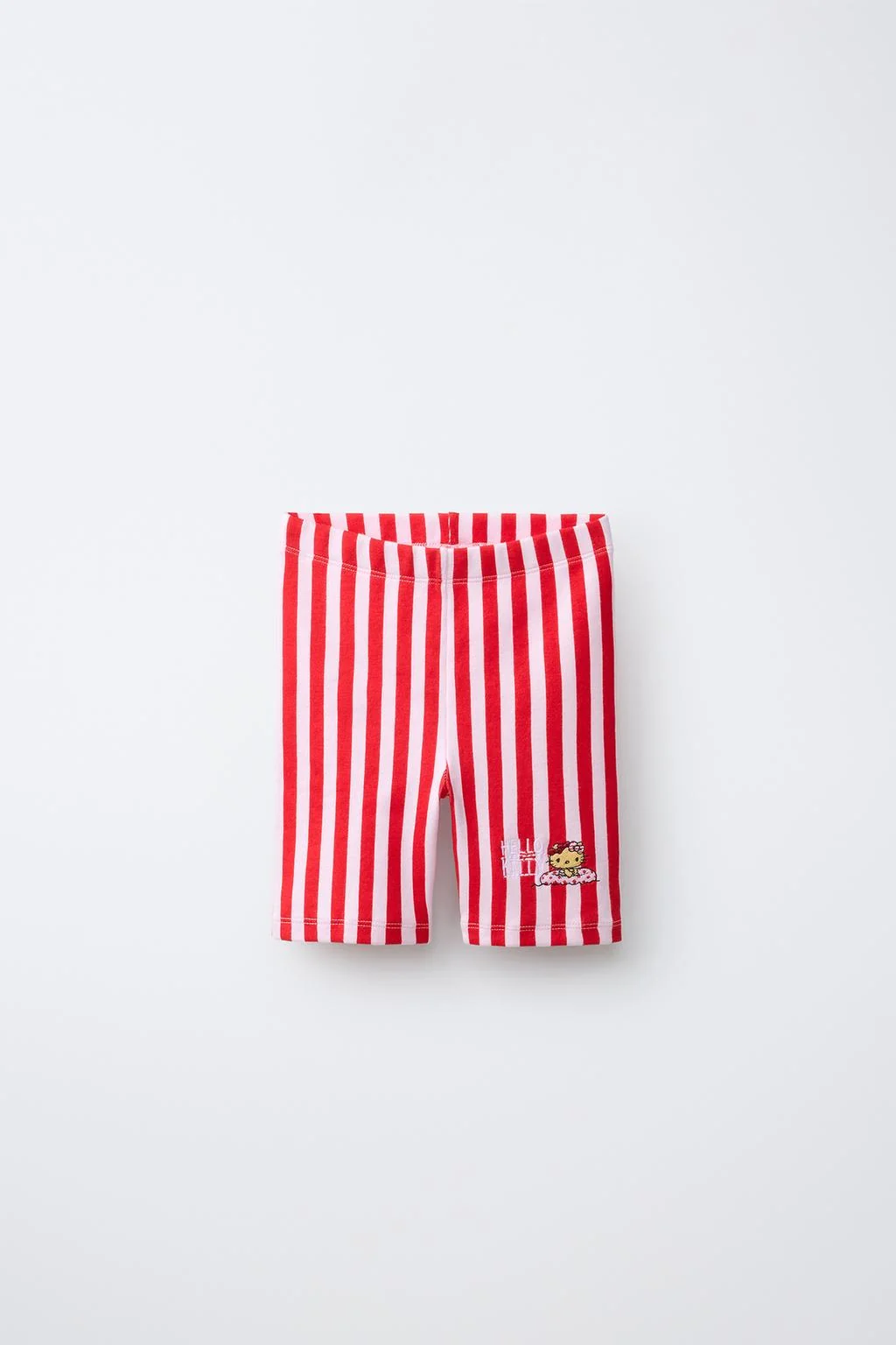 HELLO KITTY © SANRIO ПОЛОСАТЫЕ ЛЕГГИНСЫ ДЛЯ ВЕЛОСИПЕДА