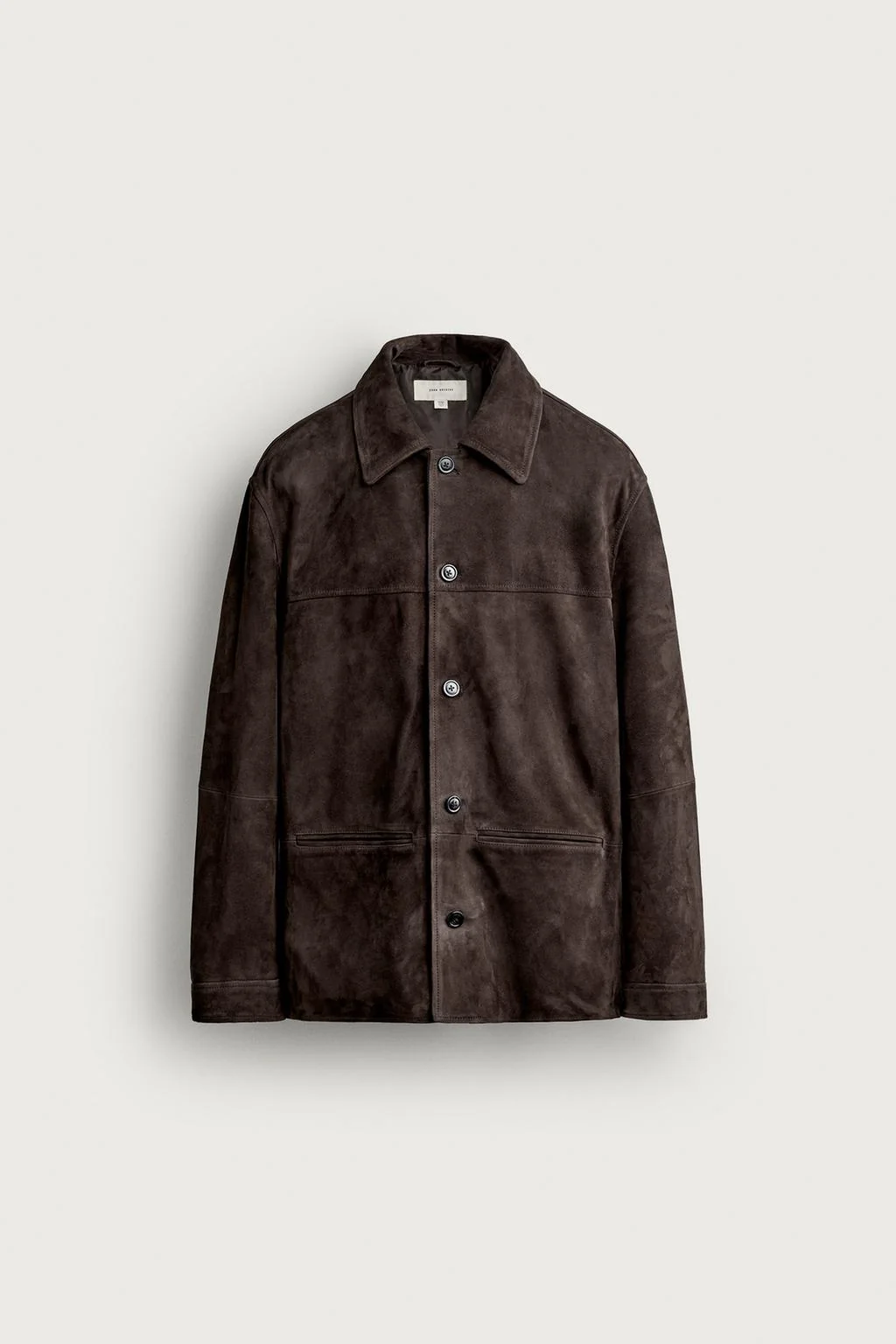 Куртка из замши regular fit