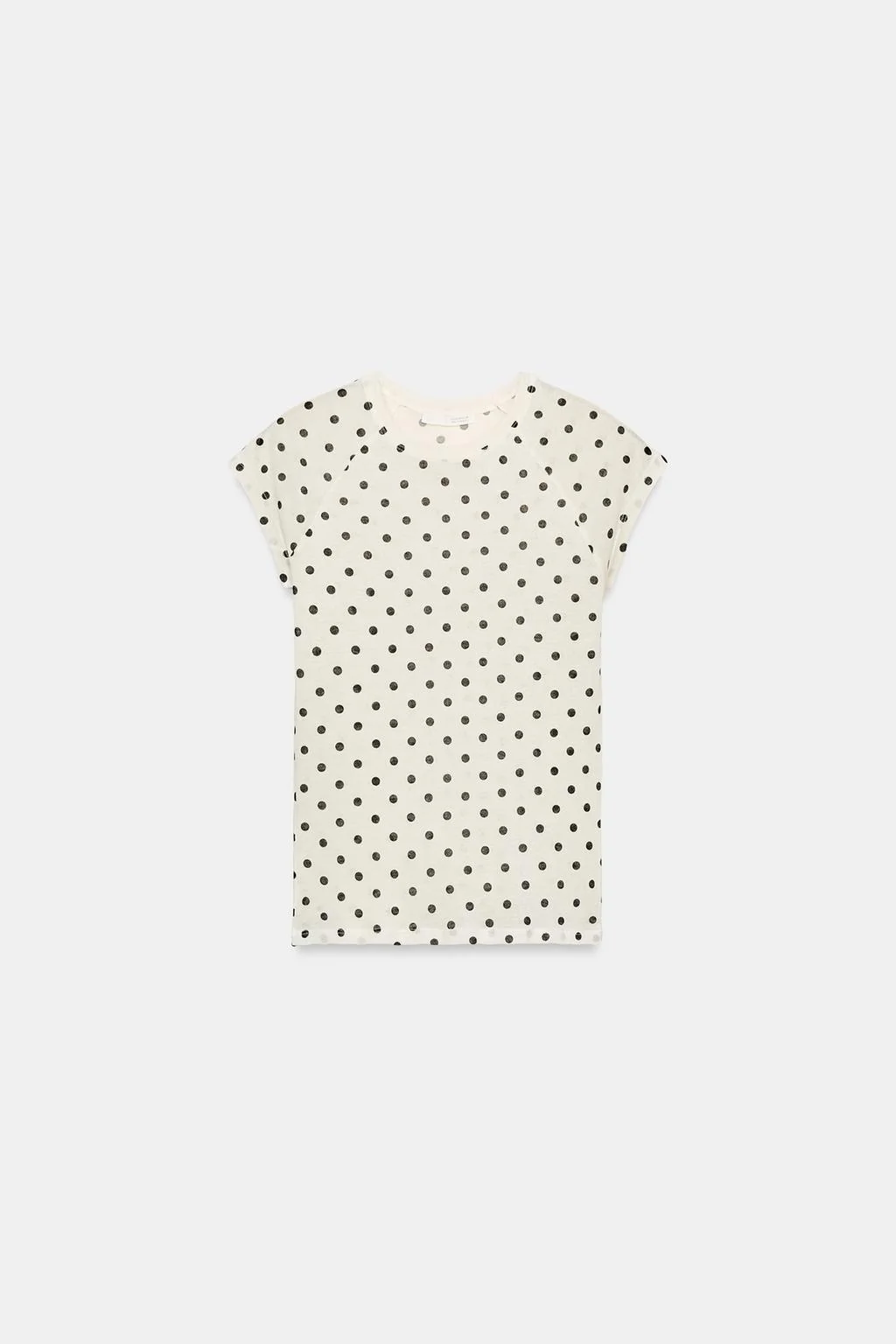 Футболка с коротким рукавом в горошек из супимы®