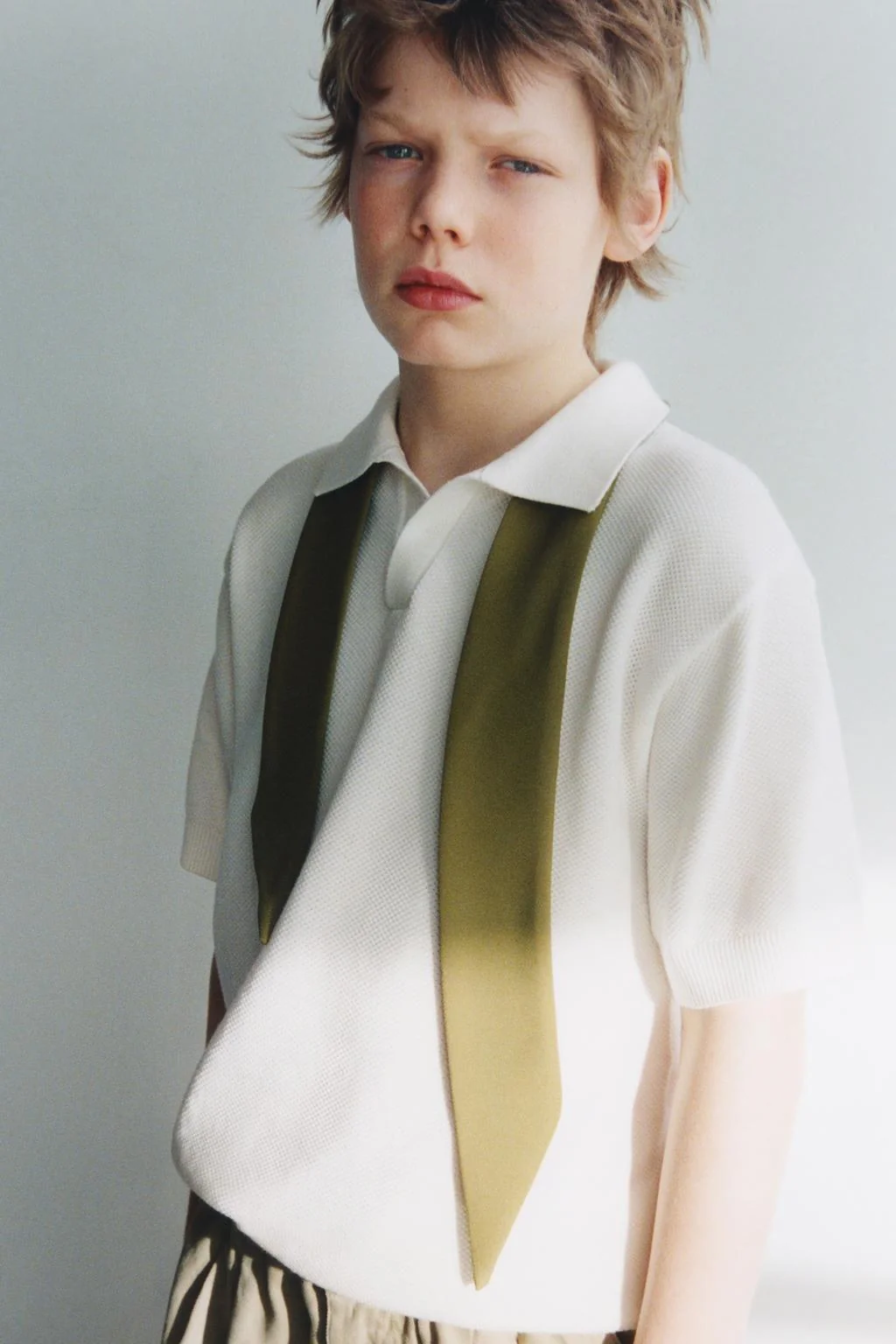 Трикотажная рубашка поло пике