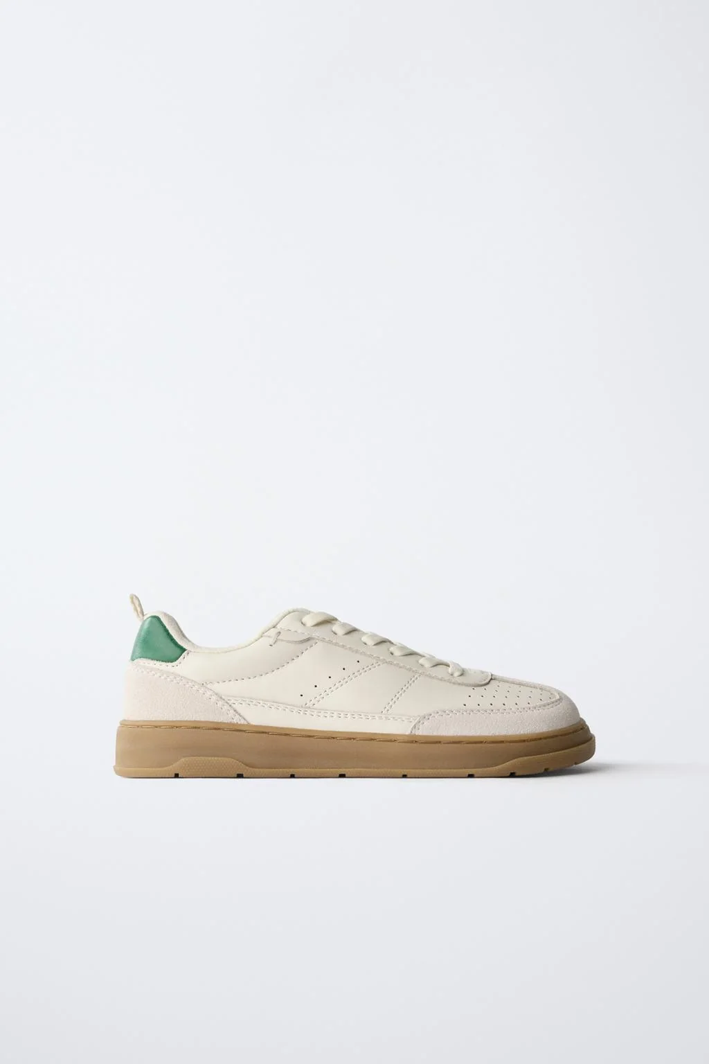 Кожаные босоножки-кроссовки