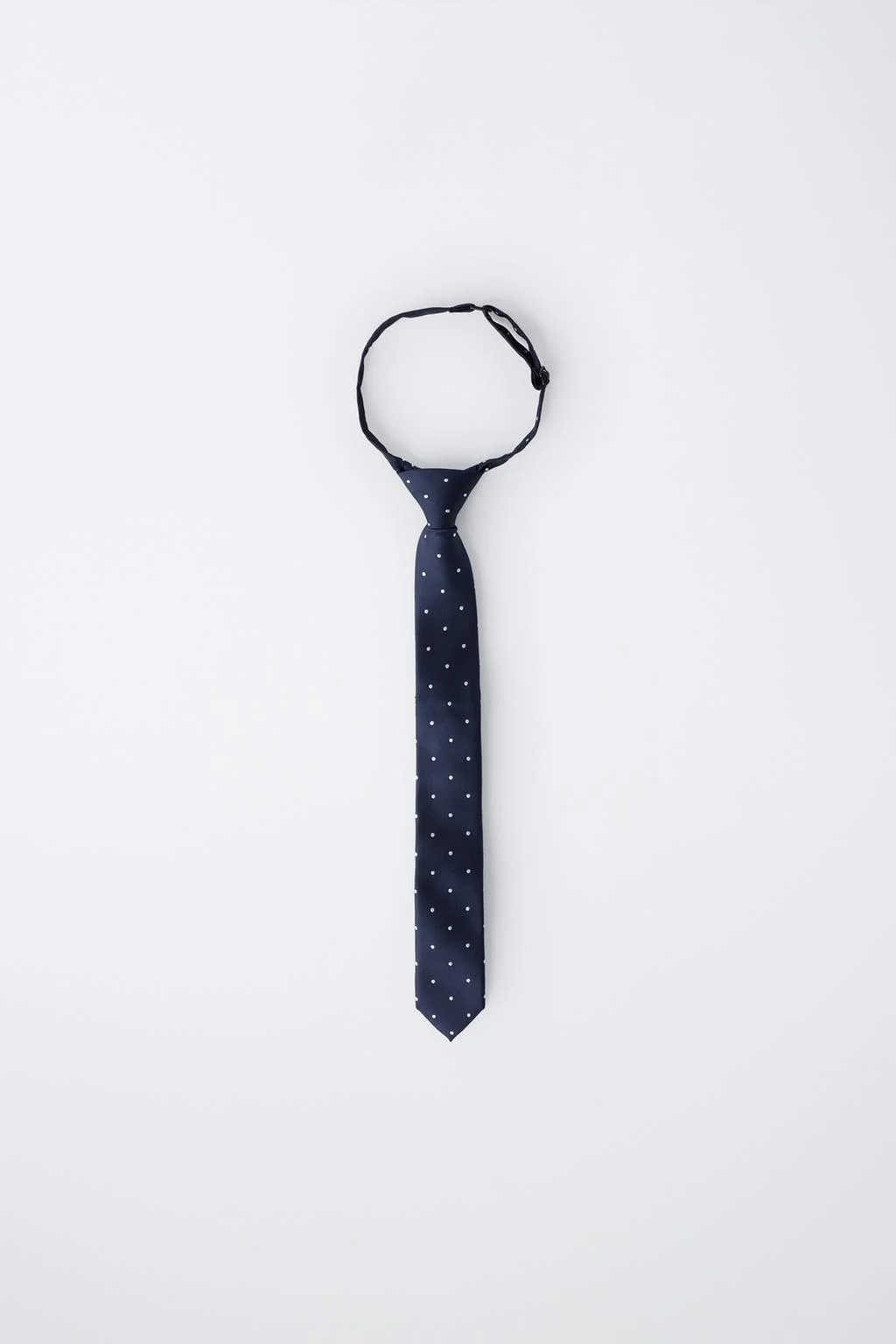 Галстук в горошек с принтом — Аксессуары