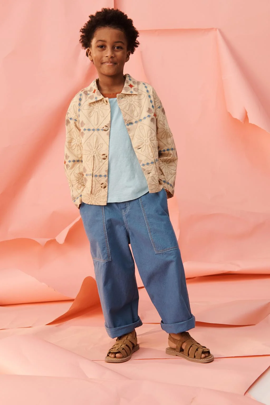 Ограниченная серия брюки с контрастной строчкой