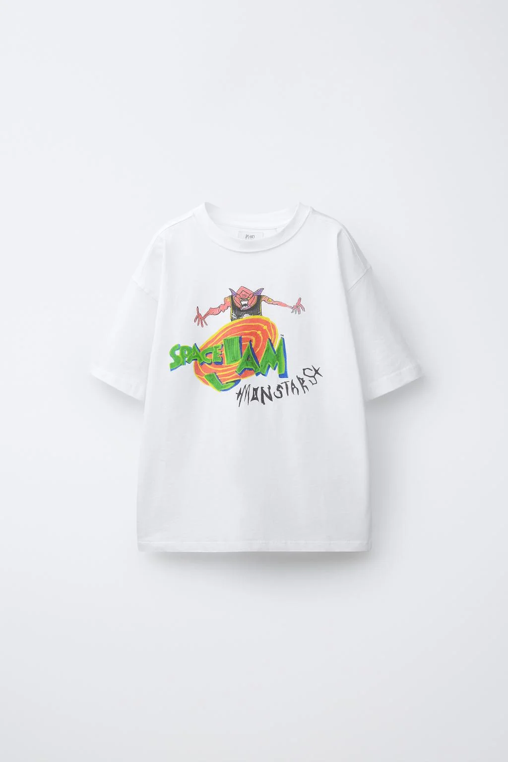 SPACE JAM™ & © X DYLAN'S CULT T-SHIRT X ZARA ИЛЛЮСТРИРОВАННАЯ ФУТБОЛКА