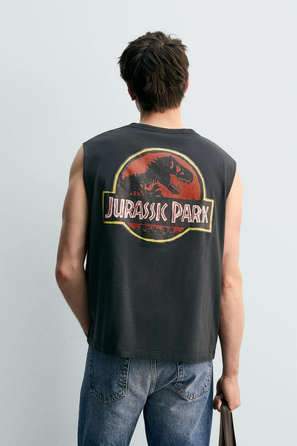 Юрский парк© UCS LLC и AMBLIN в сотрудничестве с DYLAN´S T-SHIRT CLUB и ZARA иллюстрированная футболка