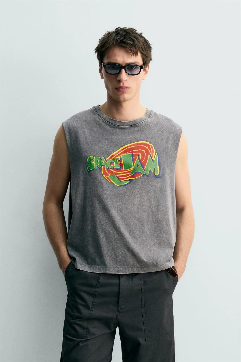 SPACE JAM™ & © X DYLAN'S CULT T-SHIRT X ZARA ИЛЛЮСТРИРОВАННАЯ ФУТБОЛКА