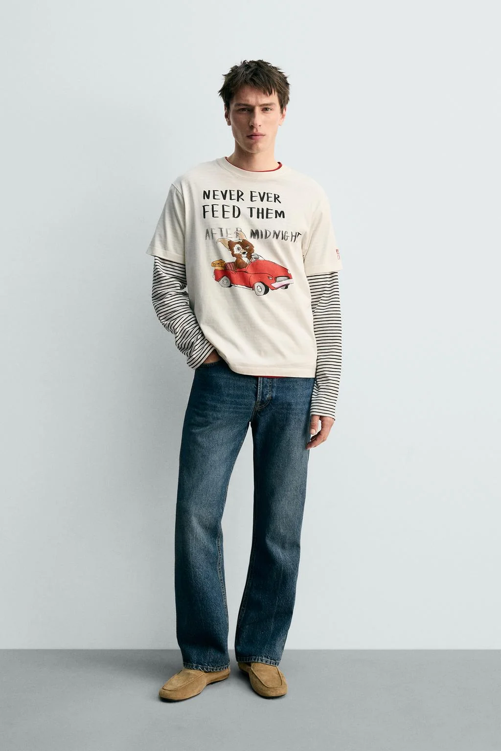 ФУТБОЛКА С ИЛЛЮСТРАЦИЕЙ GREMILINS™ & © В СОТРУДНИЧЕСТВЕ С DYLAN'S T-SHIRT CLUB X ZARA
