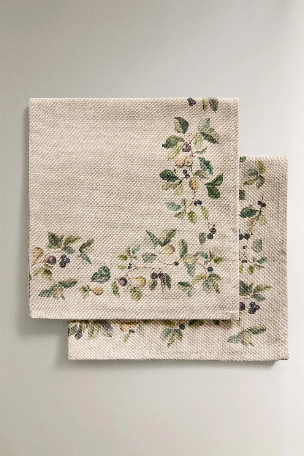 ПАК САЛФЕТОК С ФРУКТОВЫМ РИСУНКОМ (2 ШТУКИ)