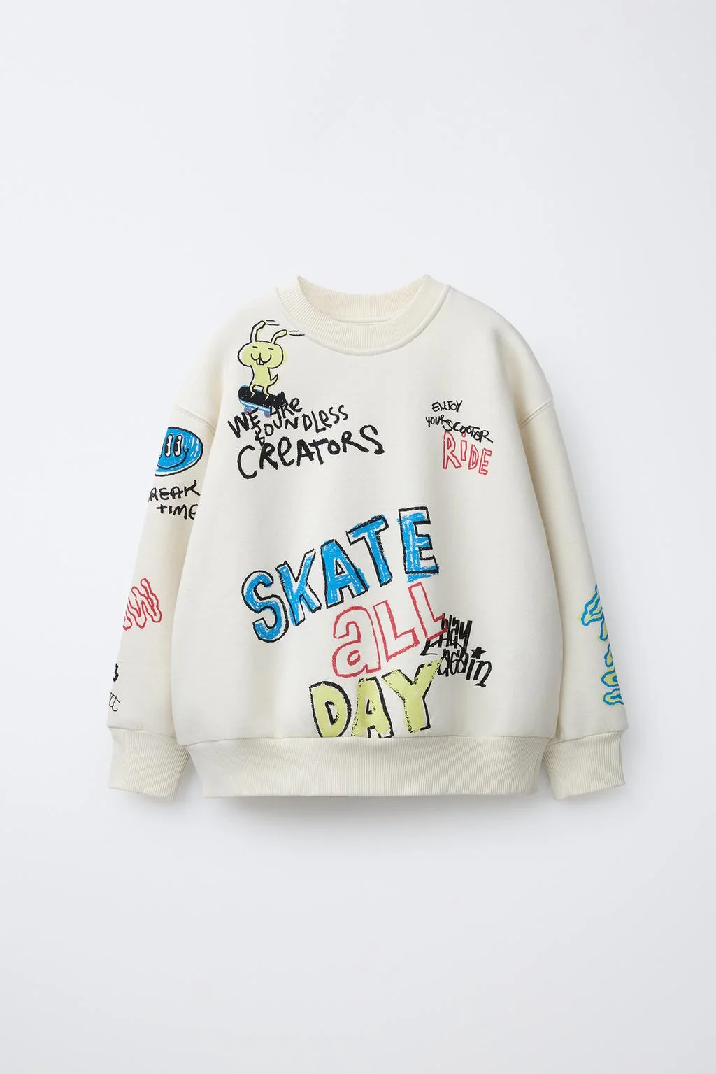 Свитшот с граффити