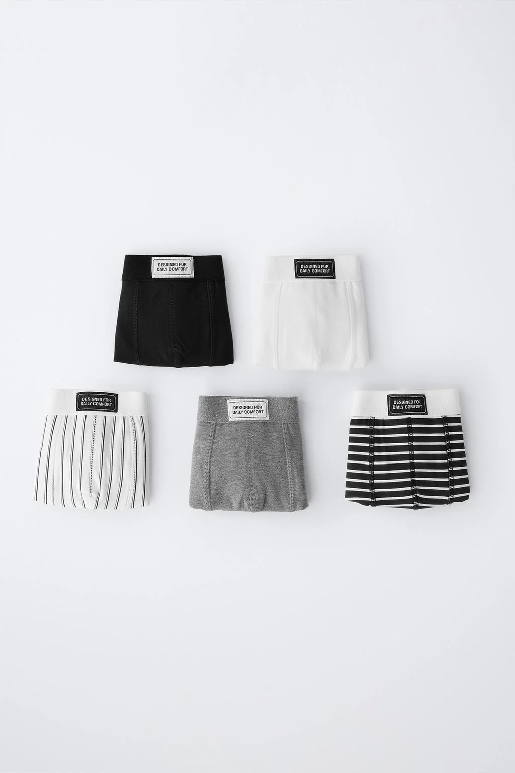 5-14 лет / набор из 5 боксеров с этикеткой — 6-14 лет | мальчик