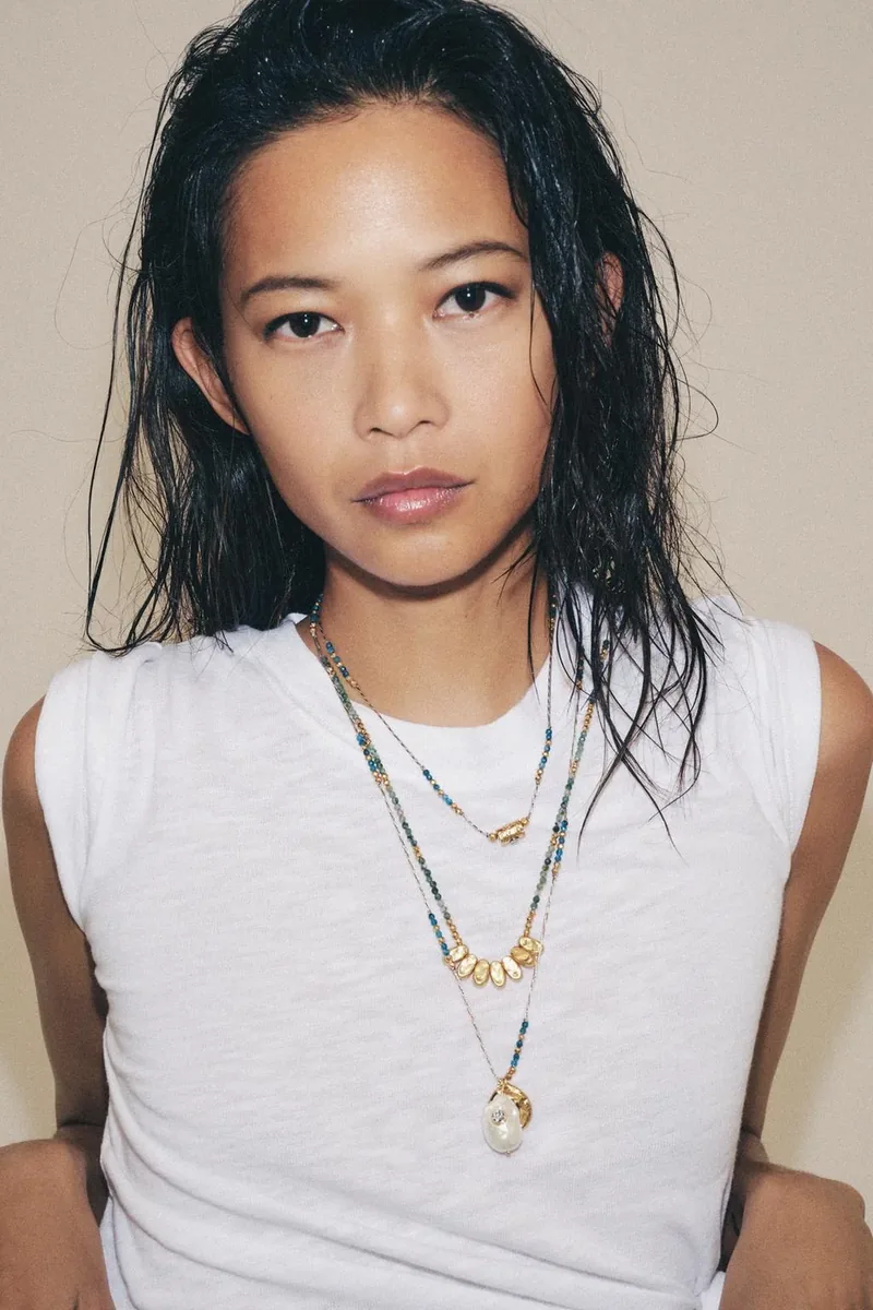 Набор из 3 ожерелий с бисерными цепочками — Аксессуары