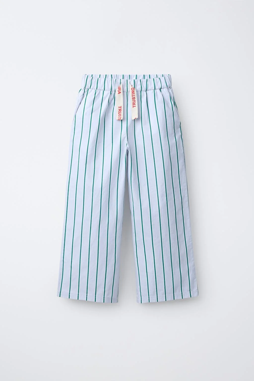 Полосатые брюки с принтом — 6-14 лет | мальчик