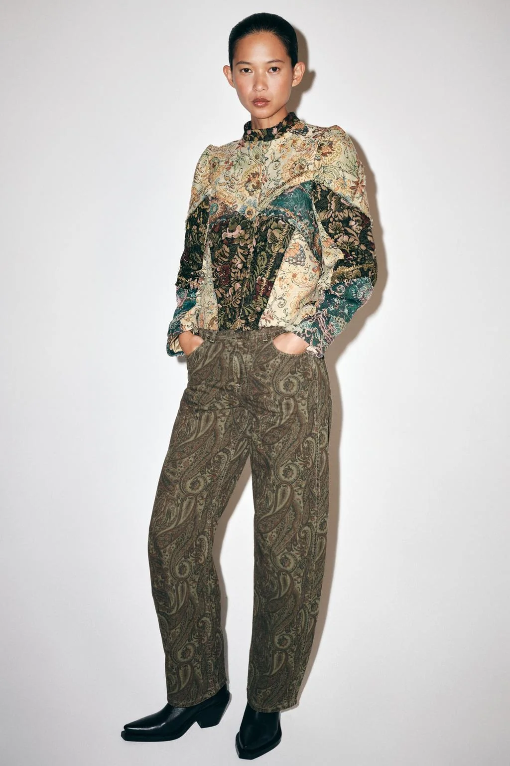 ZW COLLECTION куртка жаккардовая