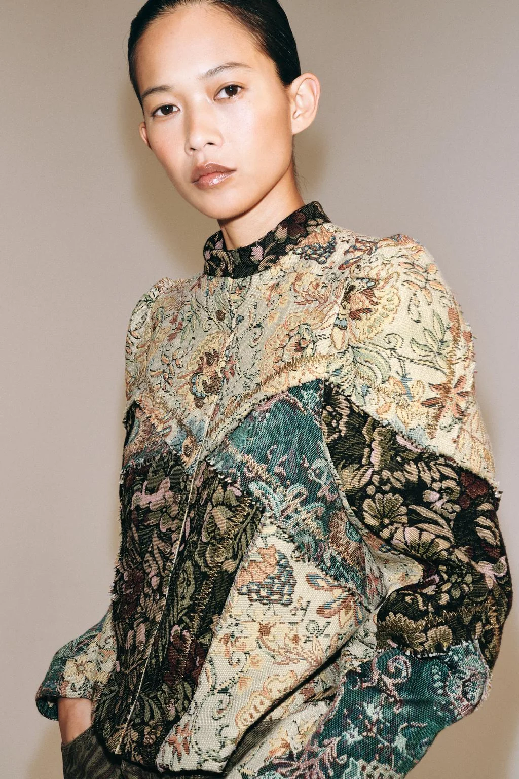 ZW COLLECTION куртка жаккардовая