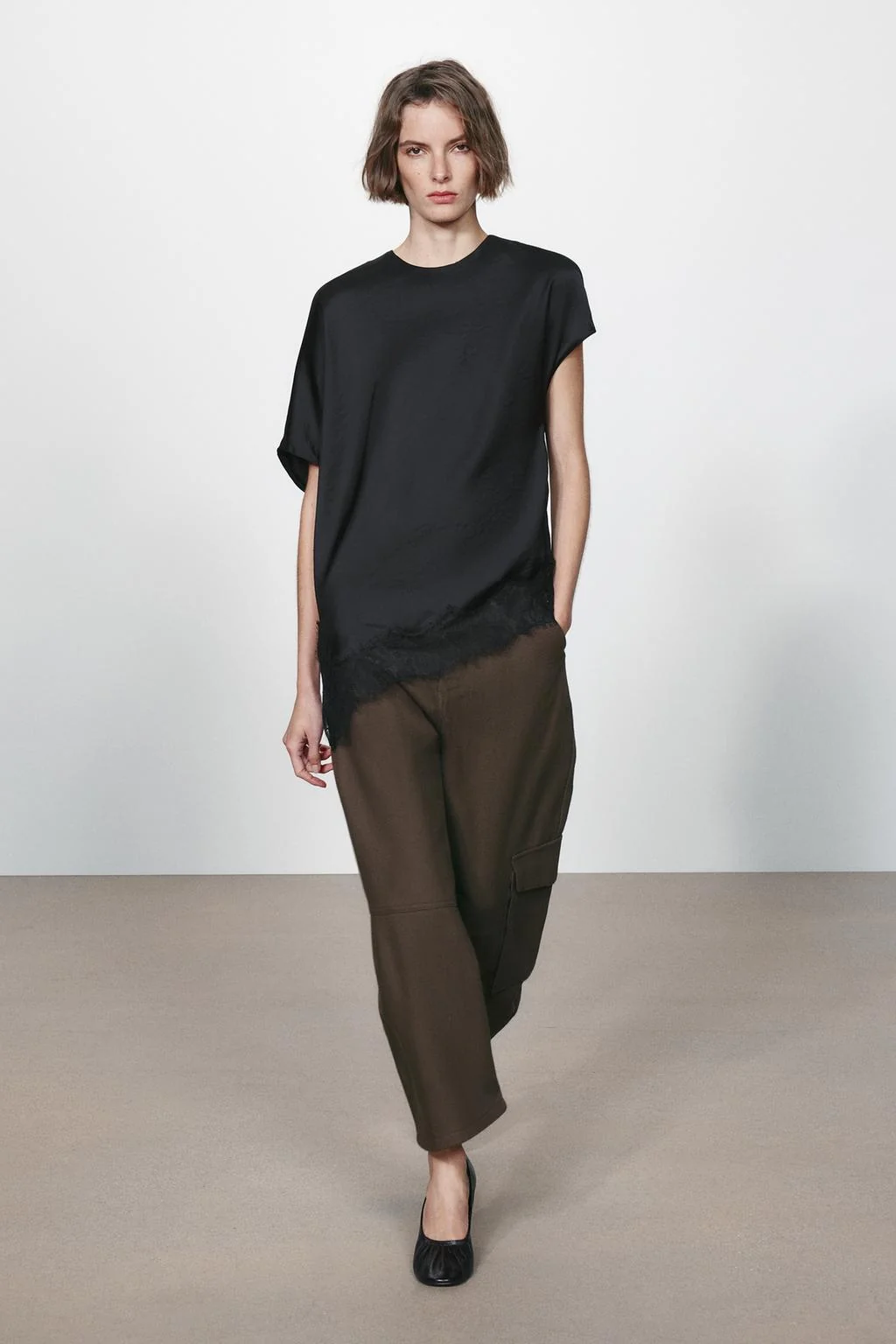 Кружевной топ ZW Collection
