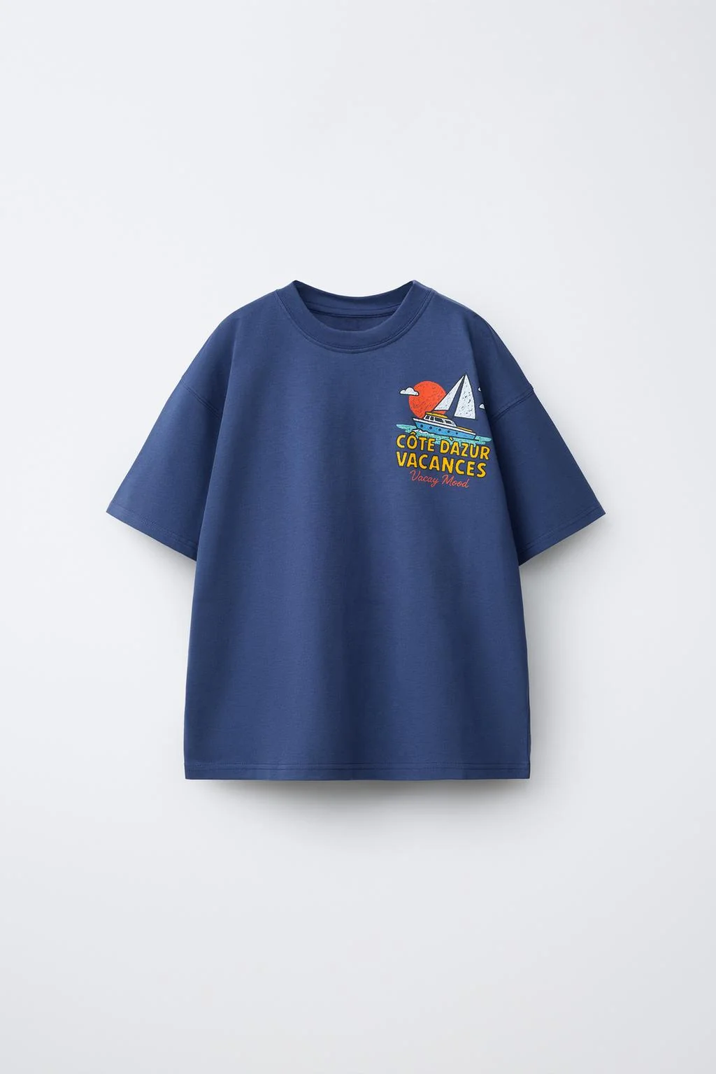 Футболка с принтом парусника — Собрано для младших возрастов
