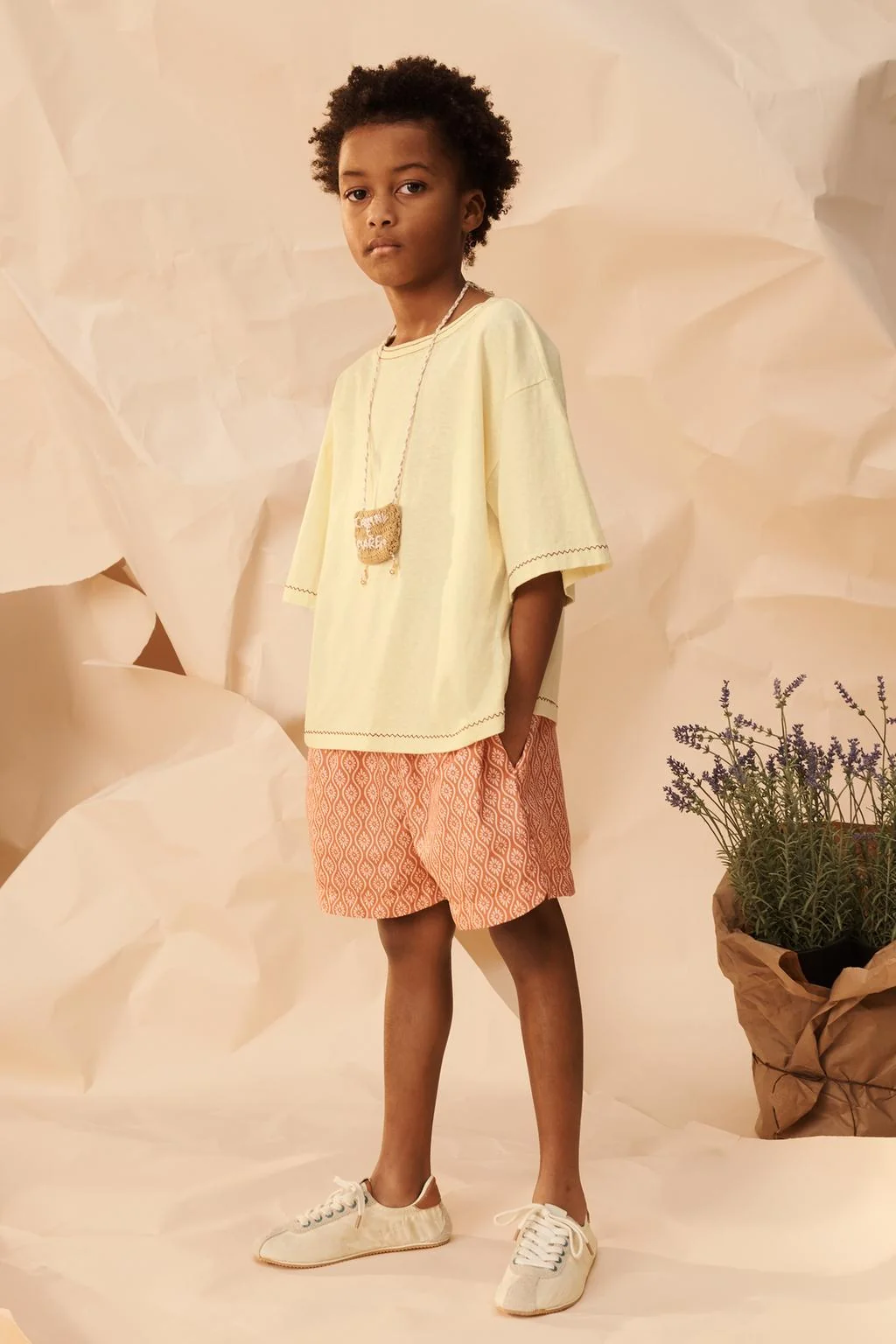 Лимитированная серия шорт для плавания с геометрическим принтом — 6-14 лет | мальчик