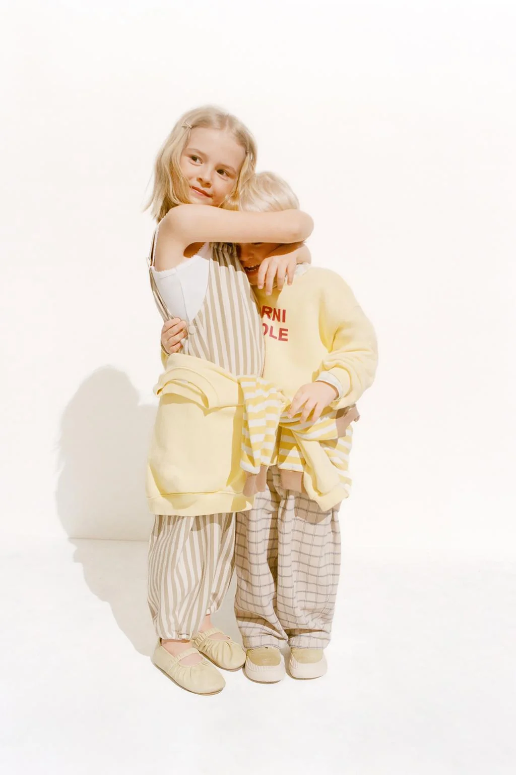 ZARA TIMELESS — длинные полосатые комбинезоны на лямках — Зара Таймлесс