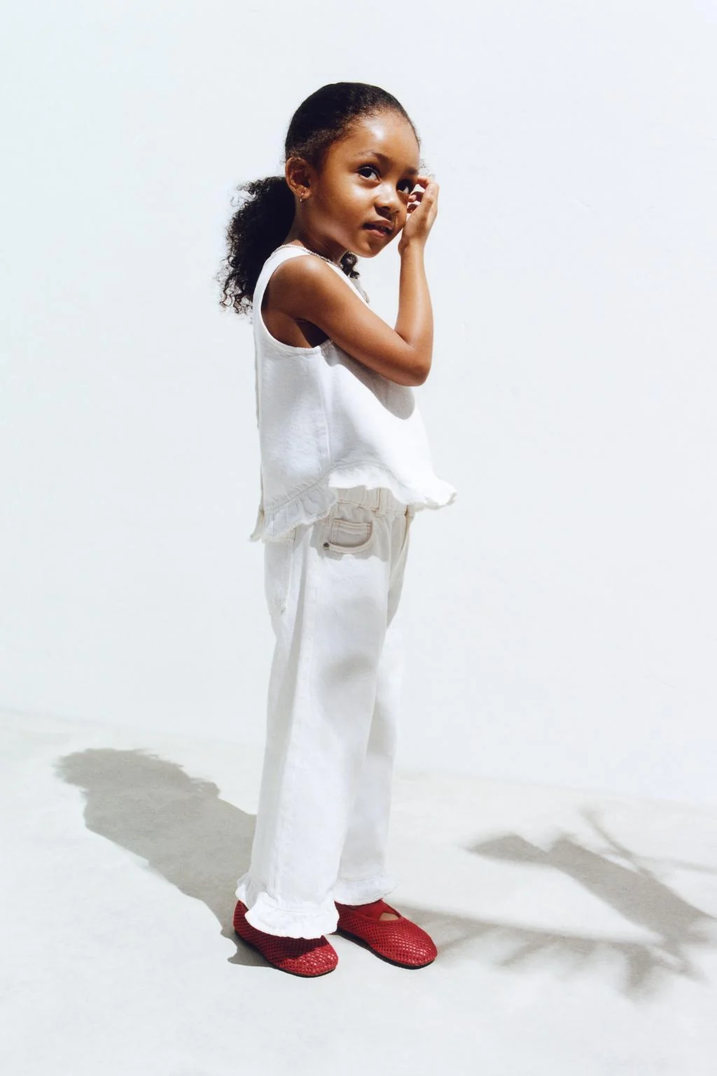 Кюлоты с оборками