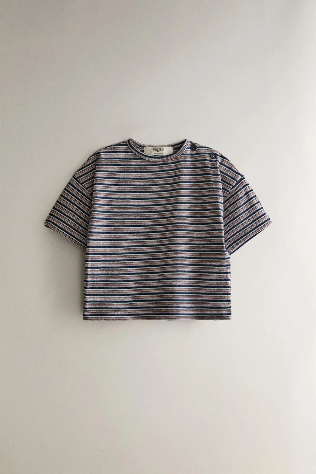 ДЕТСКАЯ ПОЛОСАТАЯ ФУТБОЛКА ДЛЯ ПЛЯЖА