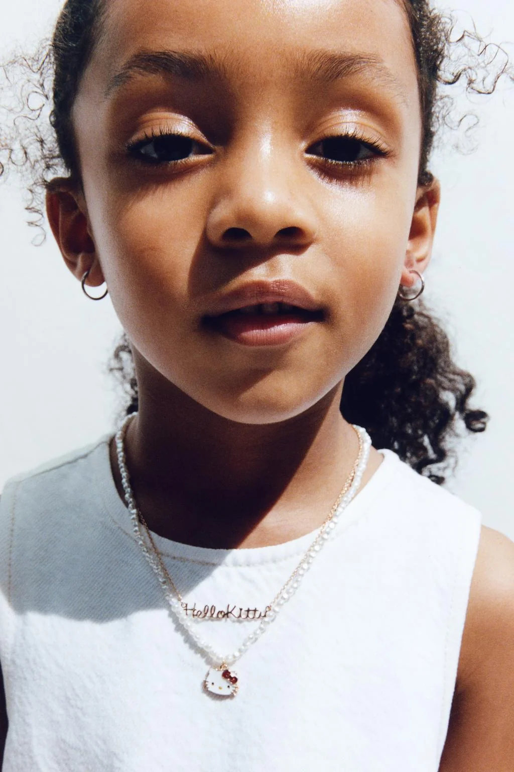 Джинсовый топ с оборками