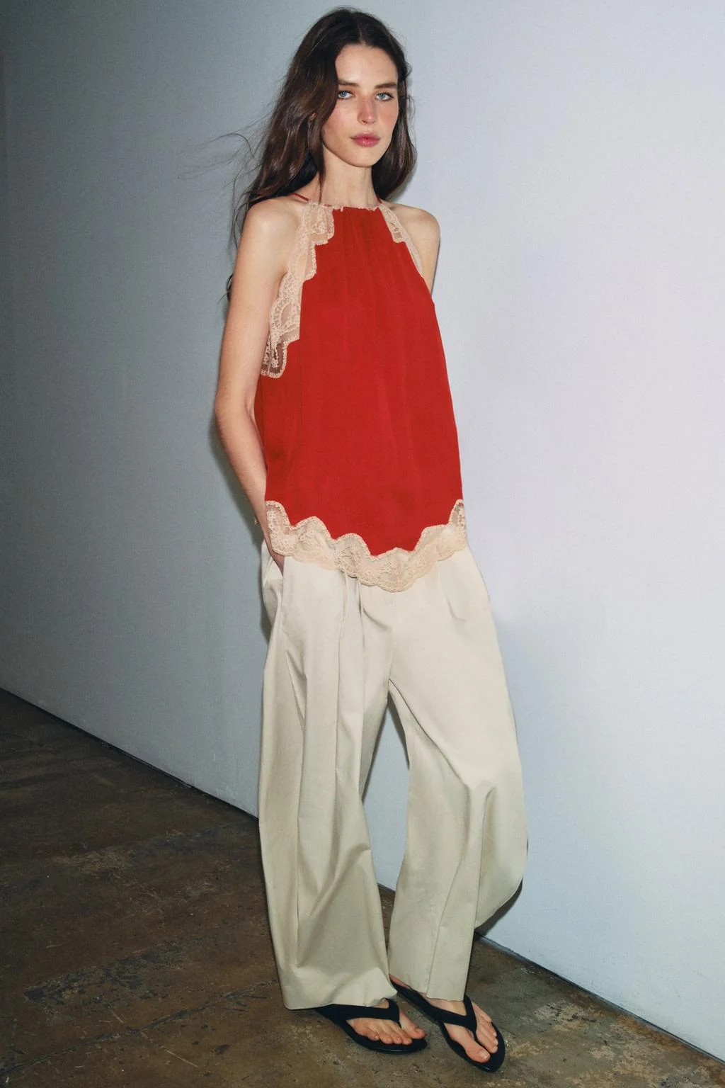 КОЛЛЕКЦИЯ ZW ТОП НА ЛЯМКАХ С КРУЖЕВОМ — Выбор для вас