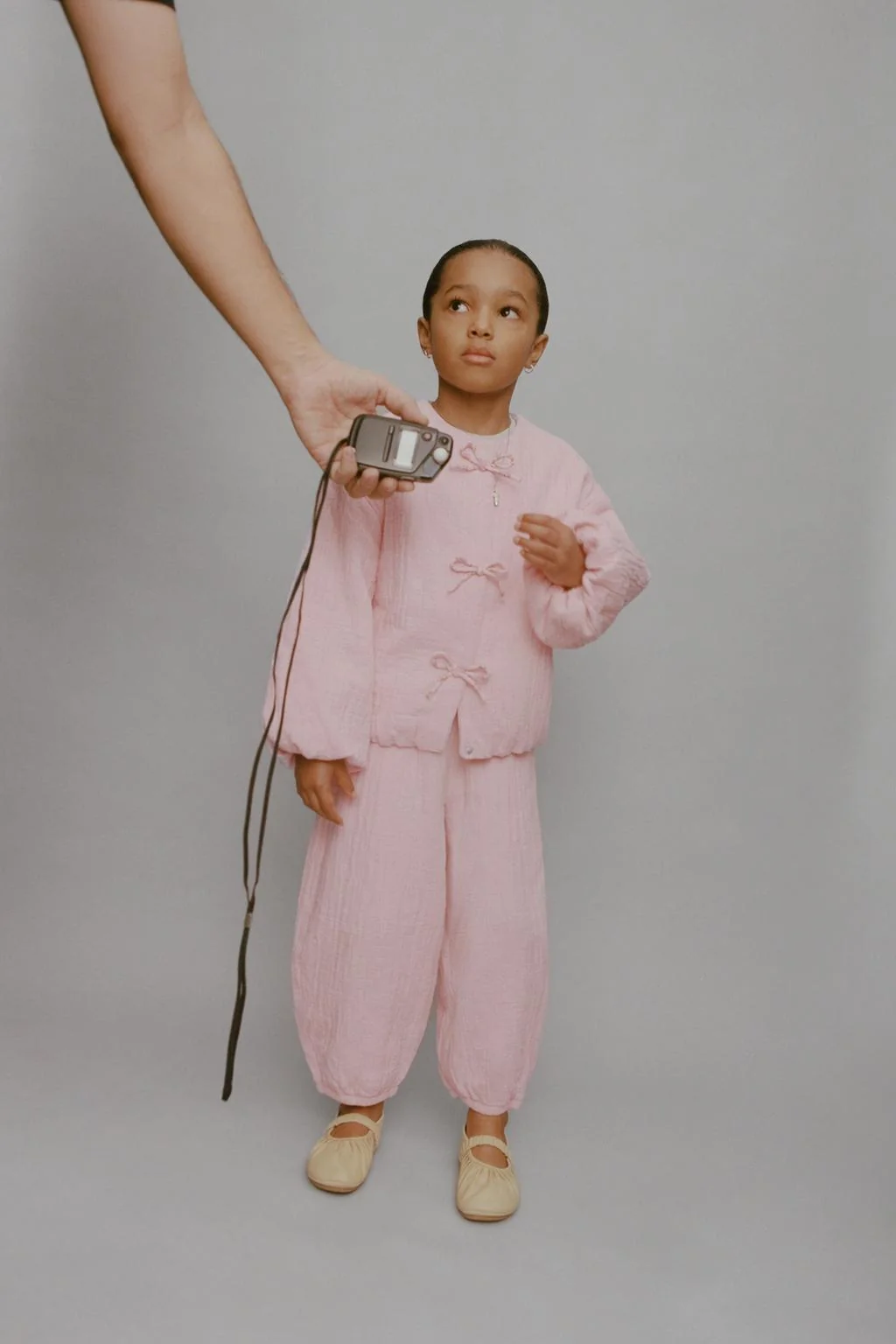 Текстурированная куртка с бантом