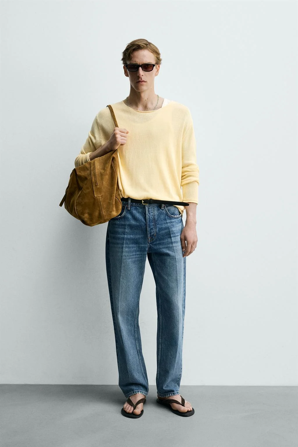 СВОБОДНЫЙ КРОЙ ТРИКОТАЖНАЯ КОФТА С ТЕКСТУРОЙ