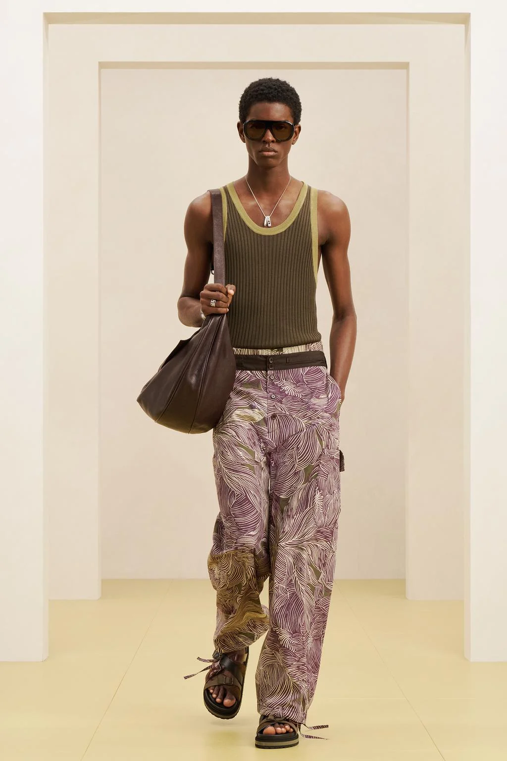 Напечатанные брюки — BOTTOMS