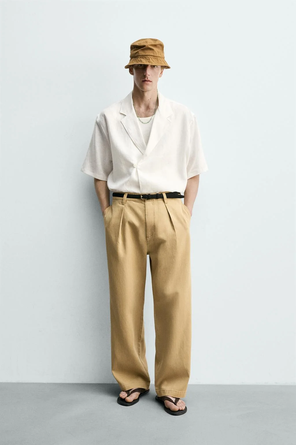 100% ЛЁННАЯ КИМОНО РУБАШКА