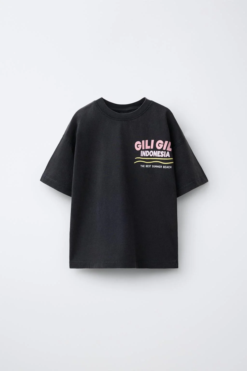 Футболка с надписью с эффектом выцветания