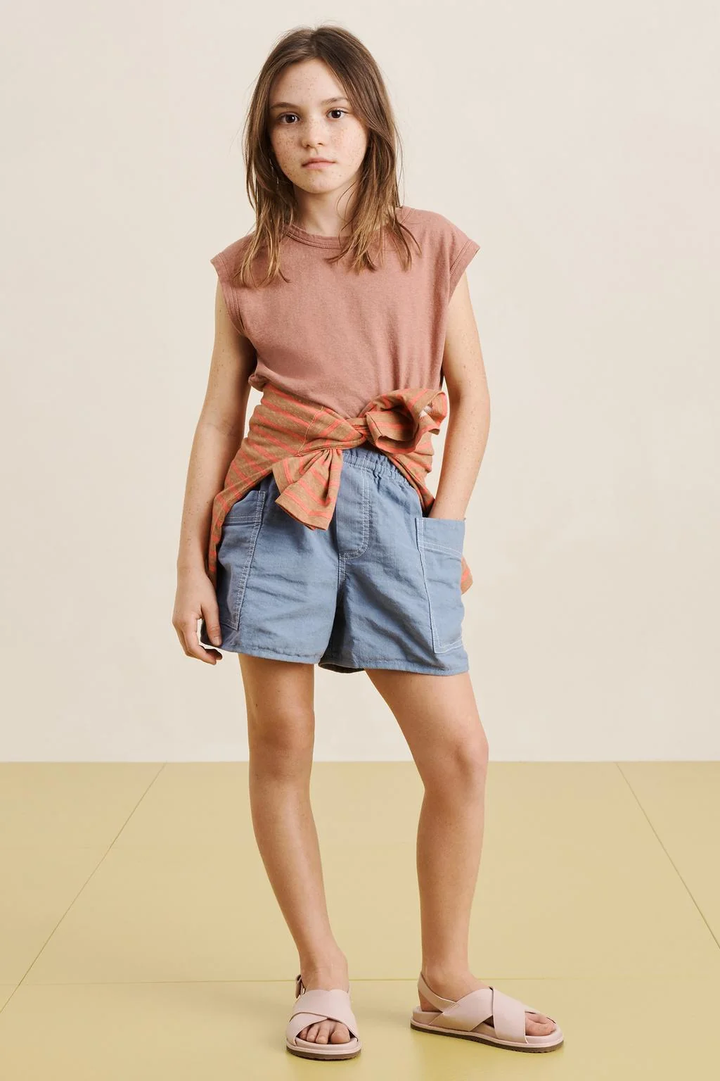 БЕРМУДЫ ИЗ ХЛОПКА И ЛЬНА — ALL PRODUCT