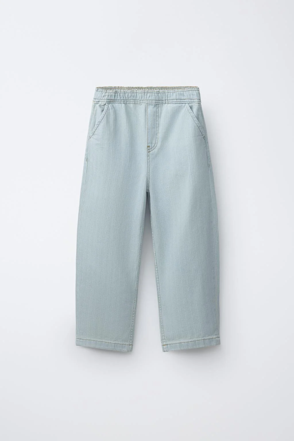 ДЖИНСЫ ИЗ БАЛЛОННОГО ЖАККАРДА