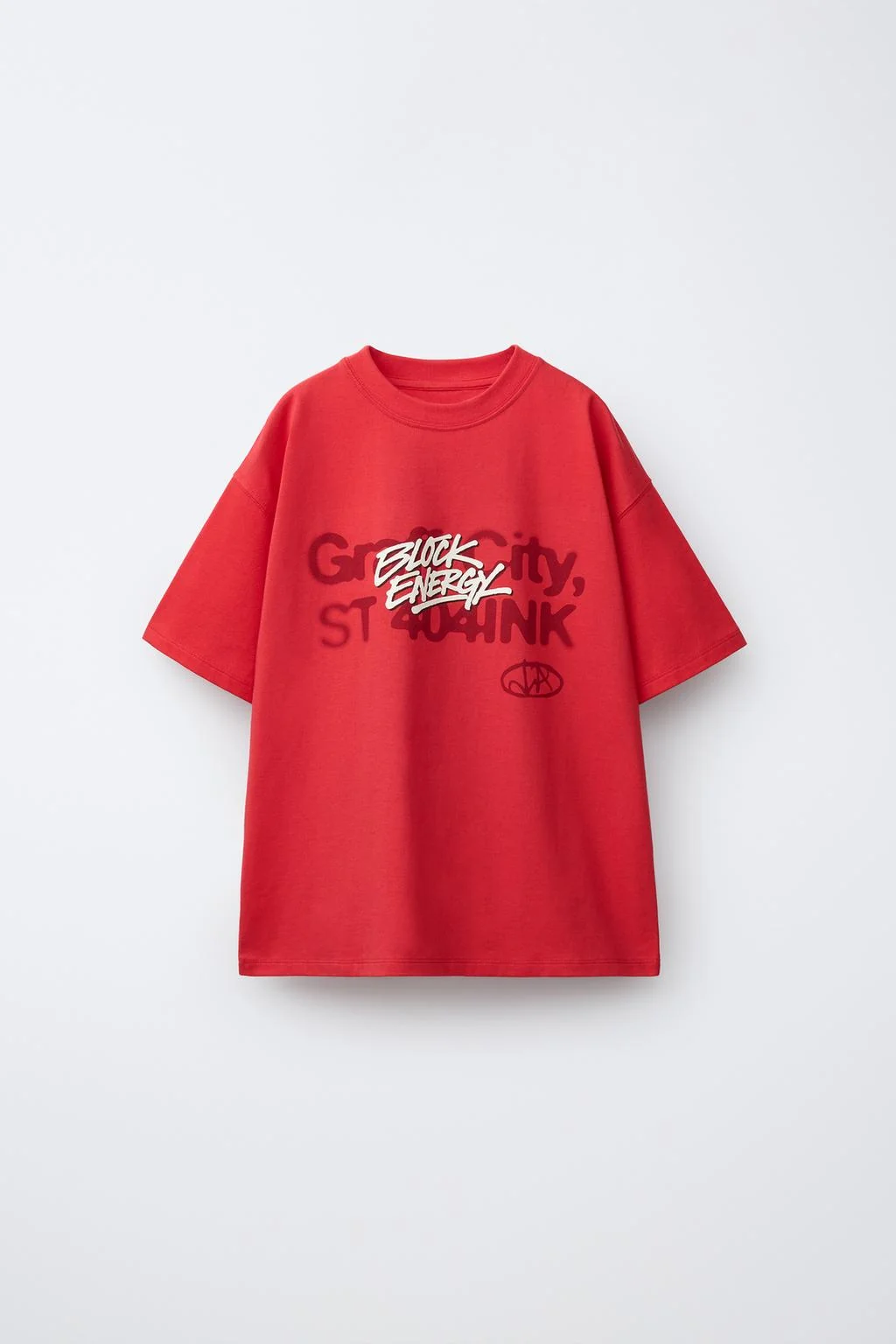 ФУТБОЛКА С НАДПИСЬЮ ГРАФФИТИ