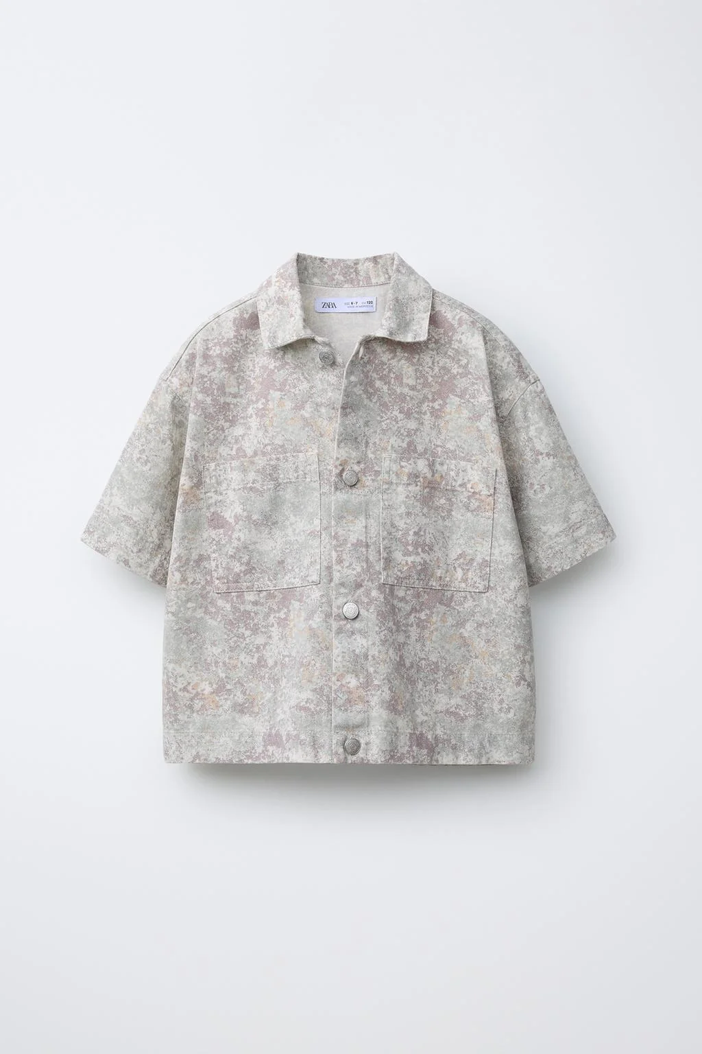 ПЕЧАТНАЯ РУБАШКА ИЗ ТВИЛЯ