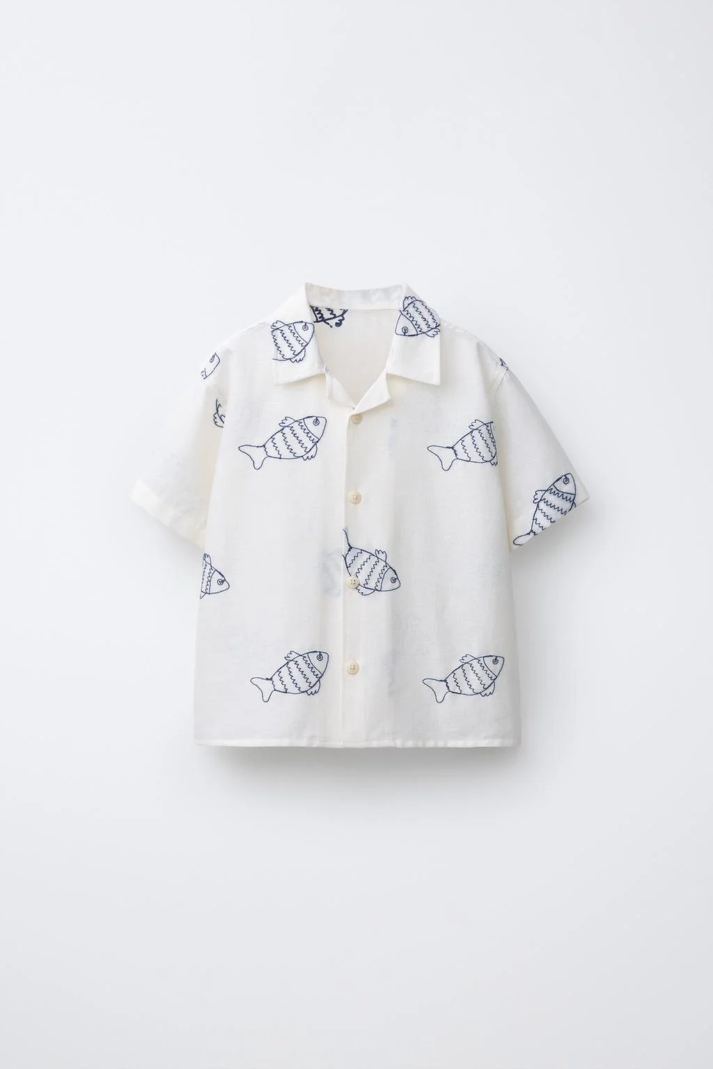 ШИРТ С ПРИНТОМ РЫБКИ