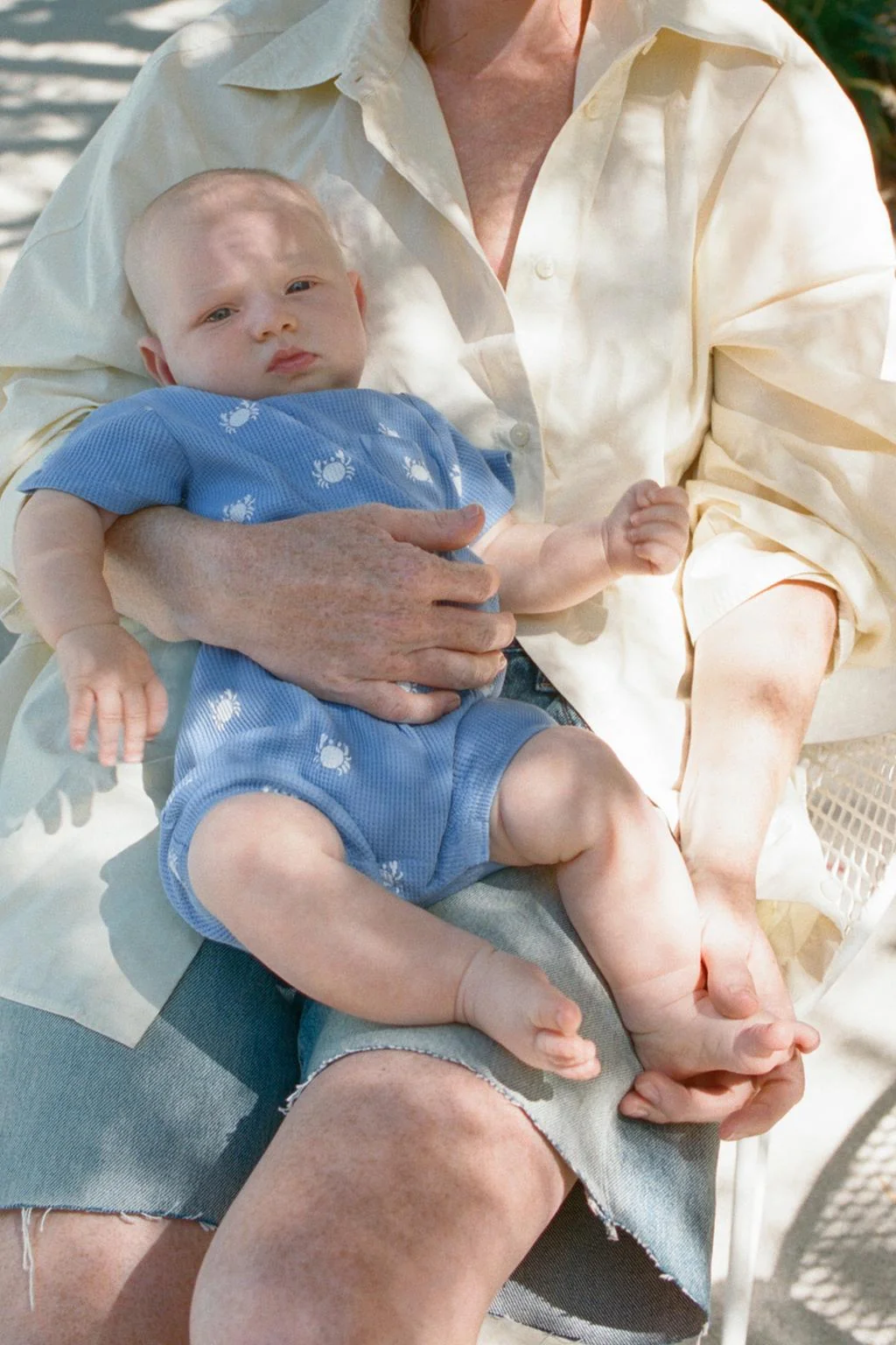 РОМПЕР С ТЕКСТУРОЙ КРАБА