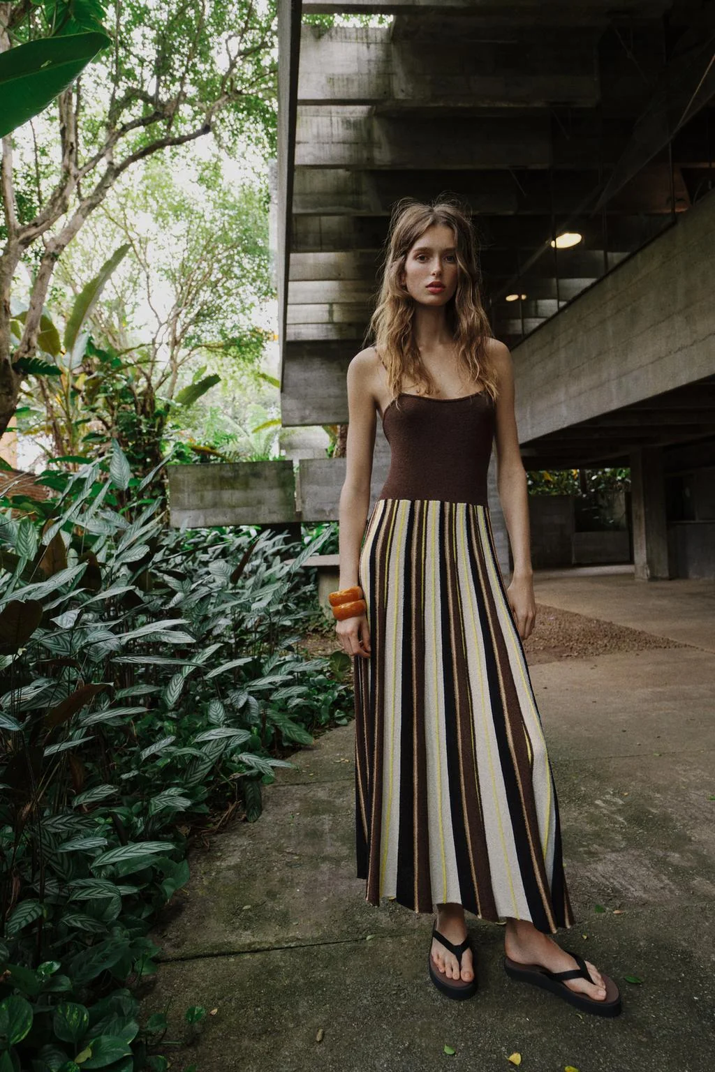 ПЛАТЬЕ В РУСТИКАЛЬНУЮ ПОЛОСКУ