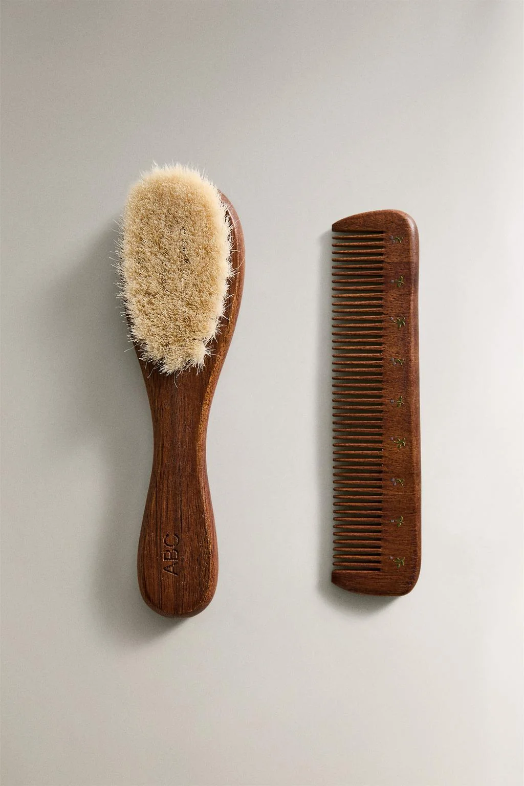 Набор для ухода за волосами с цветочным узором для малышей