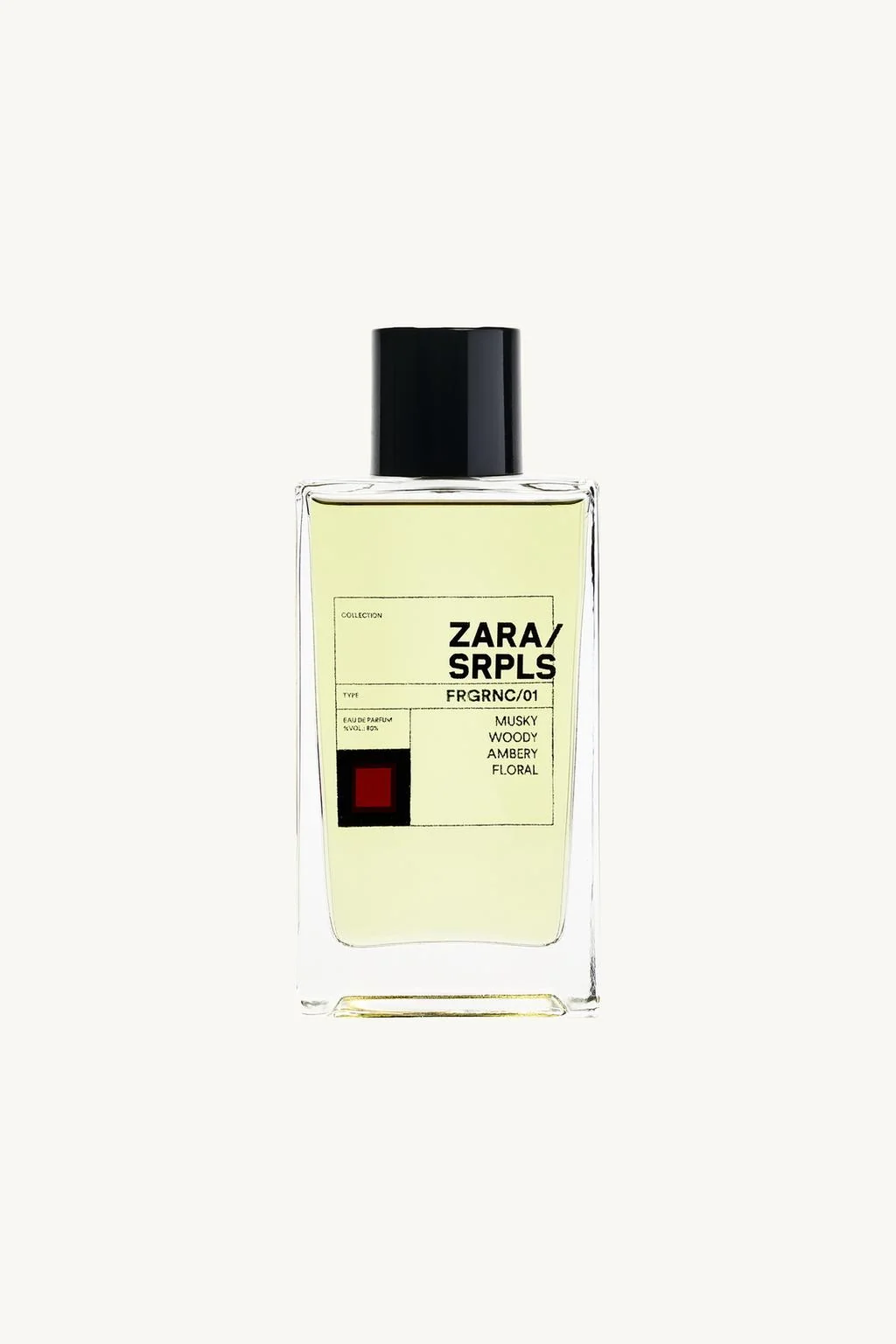 FRGRNC/01 EDP 100ML (3.4 FL.OZ)

Парфюмерная вода 100 мл (3.4 унции) — ZARA SRPLS