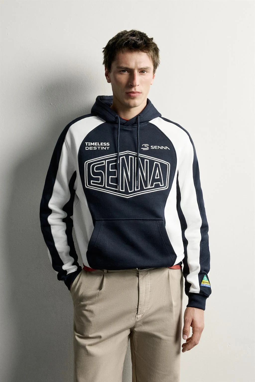 Айртон Сенна © SENNA BRANDS худи с вышивкой