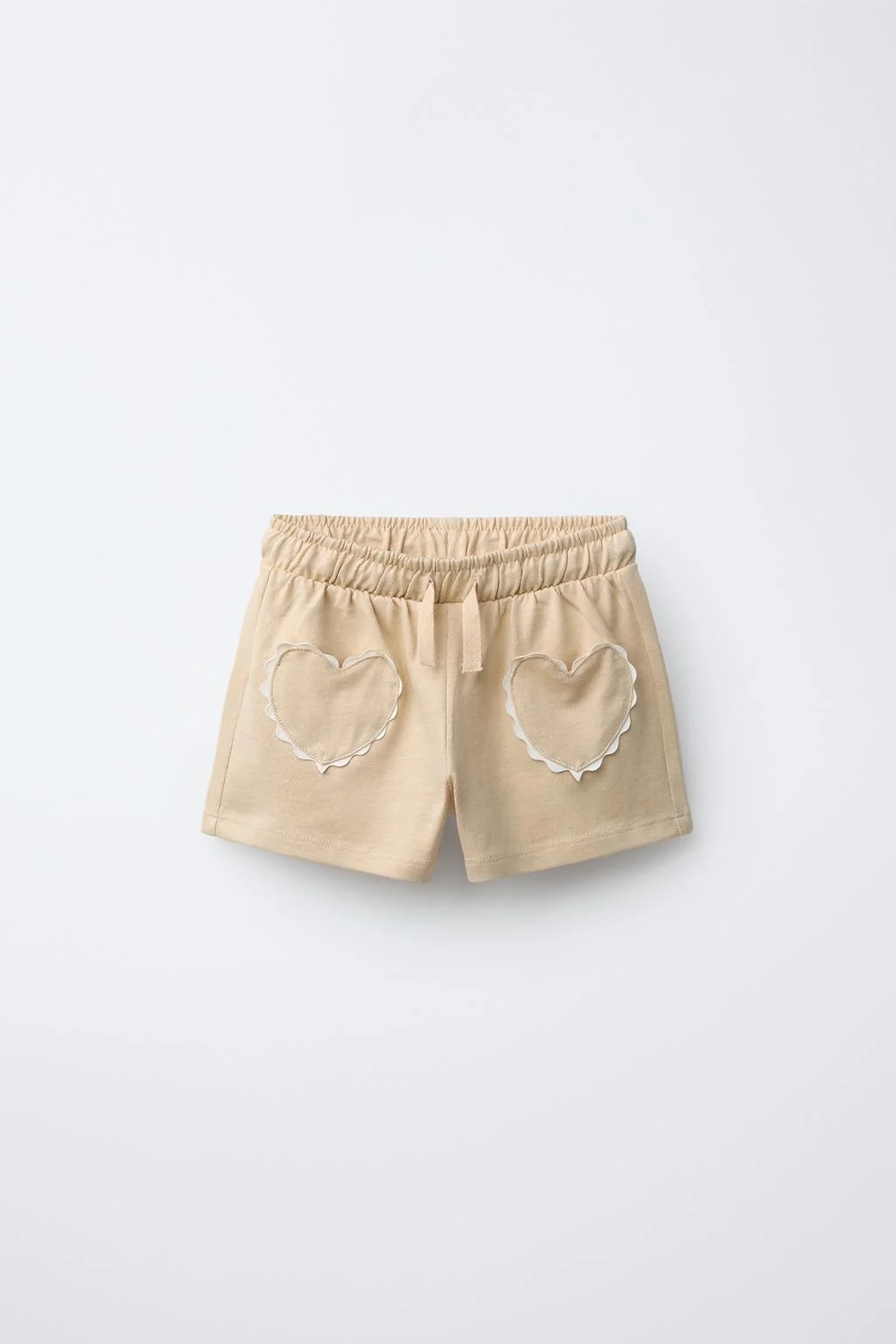 Шорты-бермуды с сердечками и отделкой рикрак — 1,5-6 ЛЕТ | ДЕВОЧКА