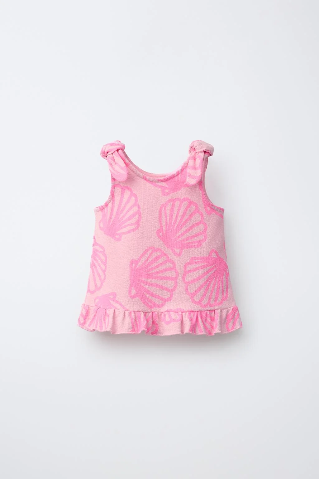 ФУТБОЛКА С УЗЛОМ ИЗ НЕОНОВОЙ СКОРЛУПЫ