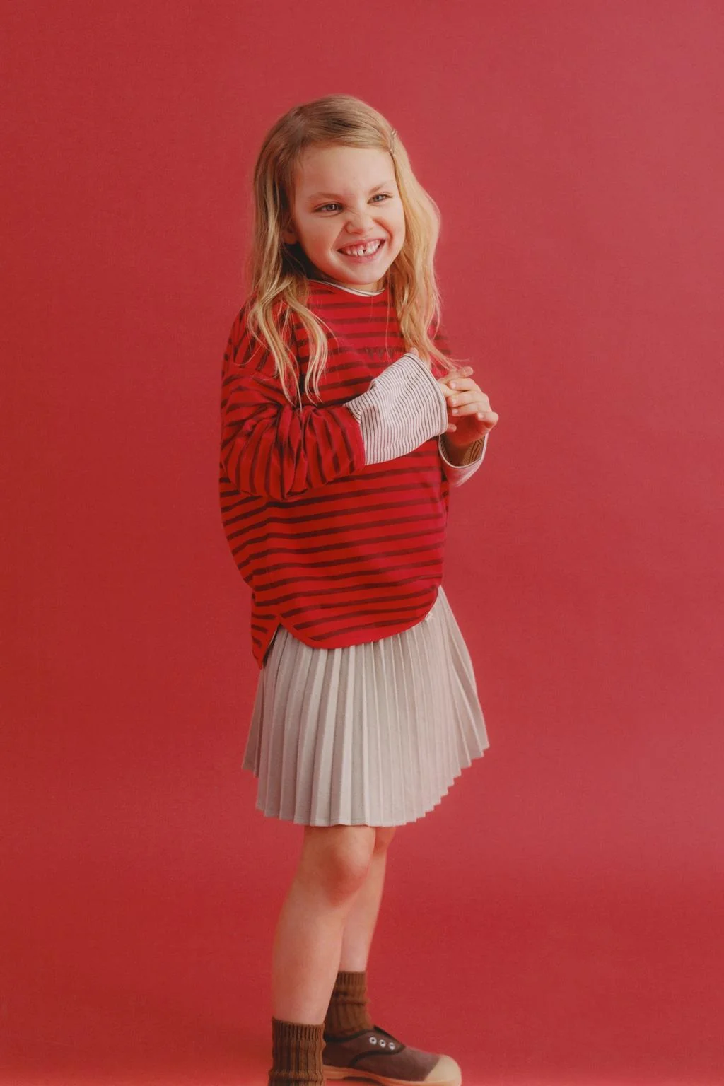 Юбка с коробчатыми складками — ДЕЛОВОЙ СТИЛЬ