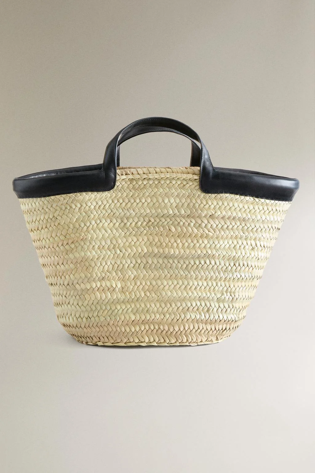 СУМКА-ШОППЕР С КОЖАНЫМИ ДЕТАЛЯМИ