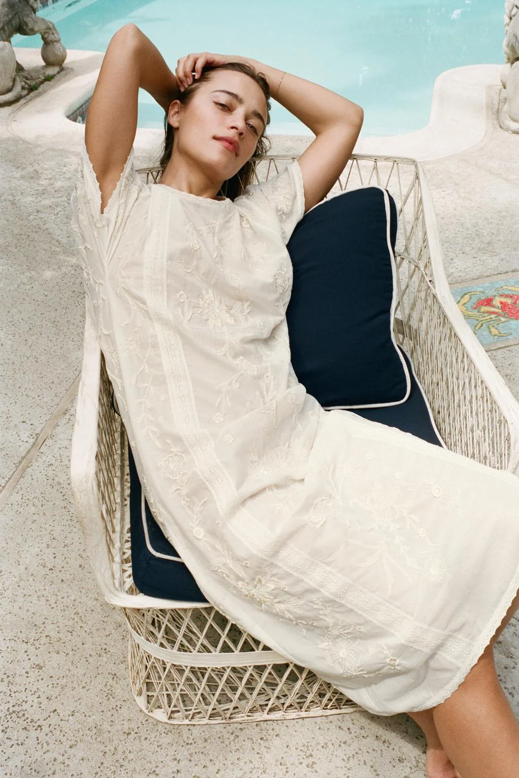 Ограниченная серия вышитого бисером платья