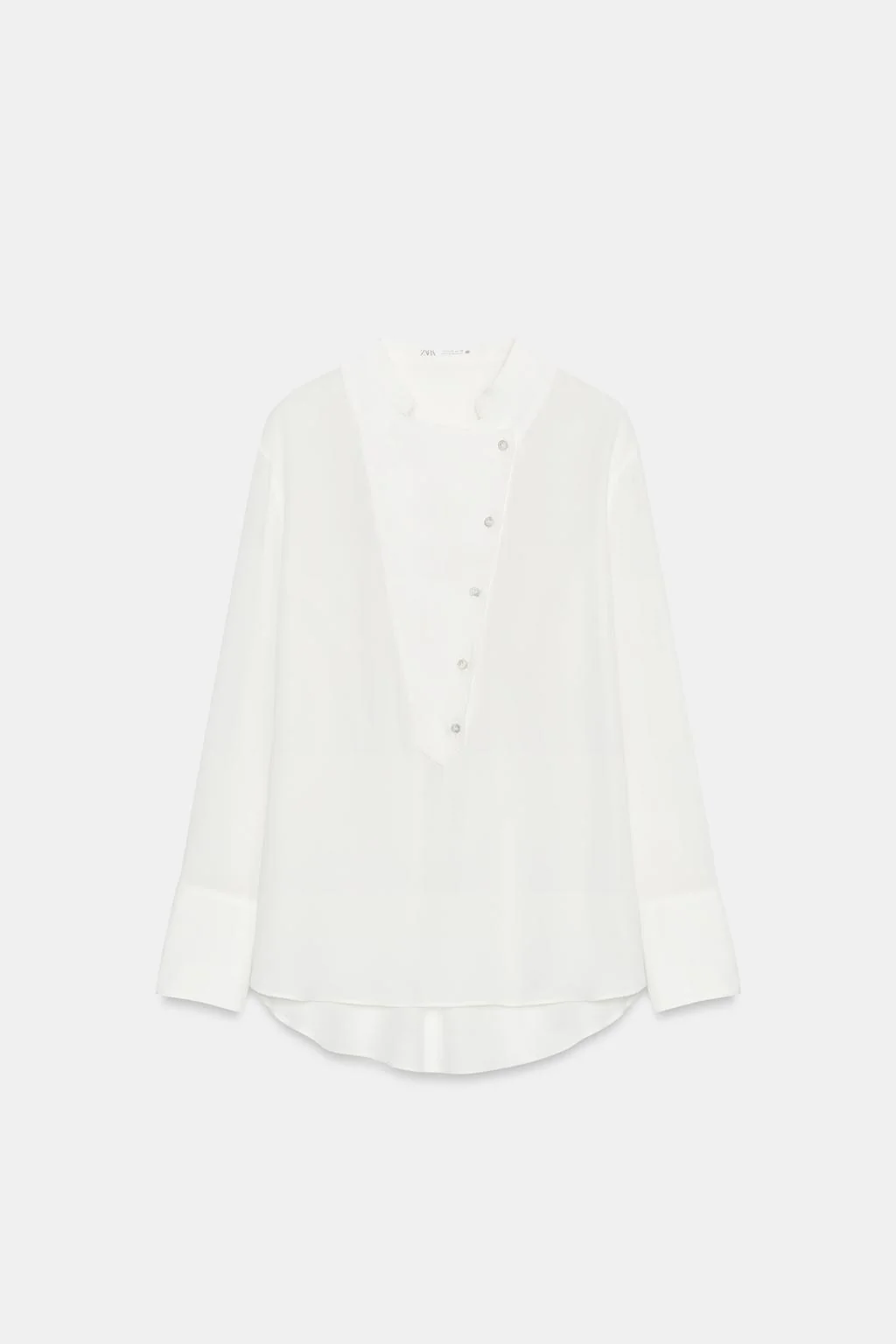 КОЛЛЕКЦИЯ ZW ПЛАТЬЕ СВОБОДНОГО ПОКРОЯ С ДЕТАЛЬЮ БИБ