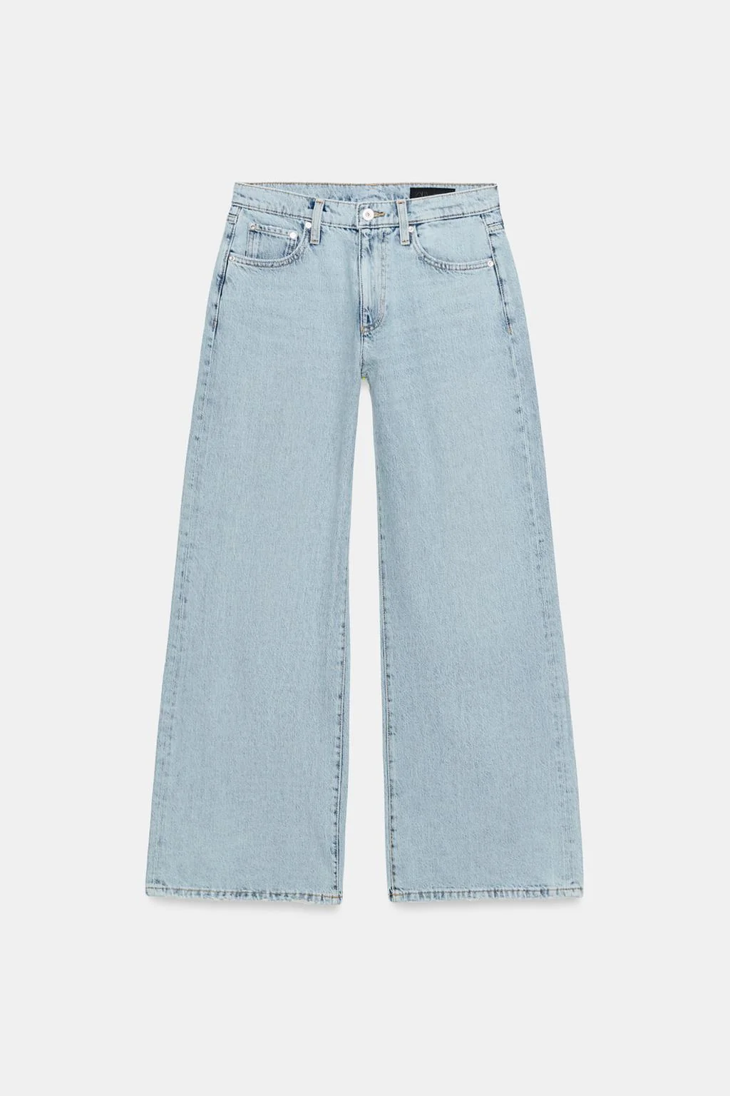 Коллекция ZW Джинсы с низкой посадкой и широкими штанинами