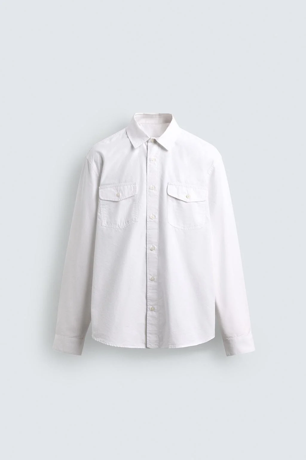 COTTON/LYOCELL SHIRT WITH POCKETS