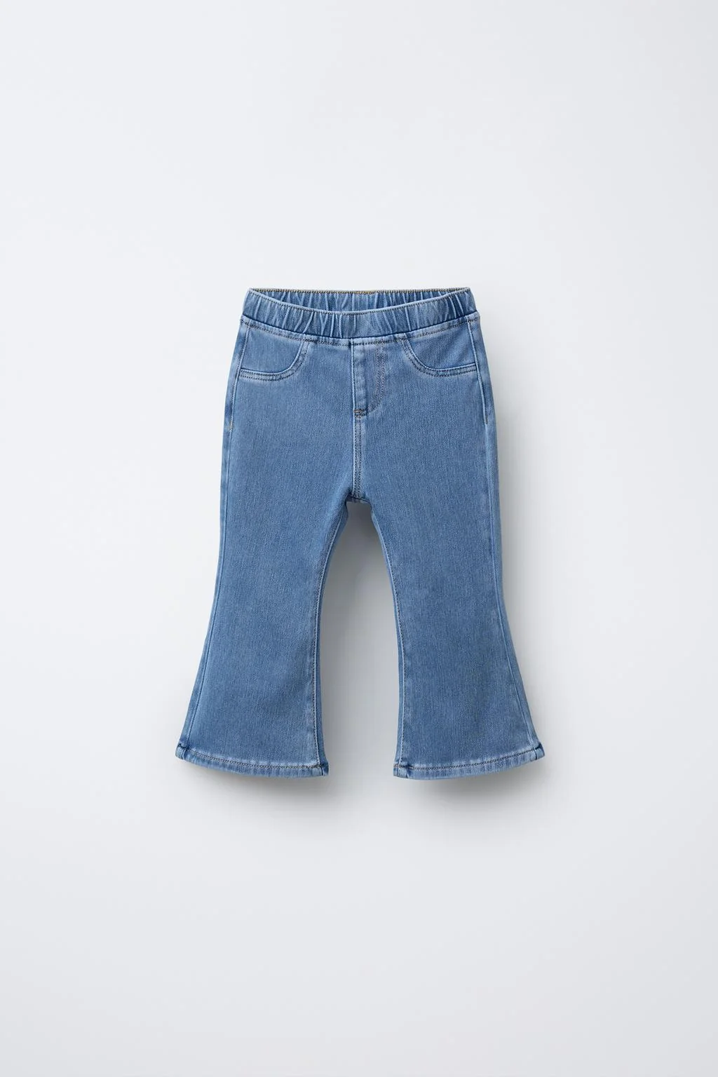 Джинсовые леггинсы с расклешёнными штанинами — Джинсовые леггинсы